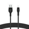 Belkin Kabel BoostCharge USB-A do Lightning silikonowy 2m, czarny